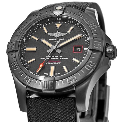 breitling avenger blackbird leather strap|Avenger Blackbird .